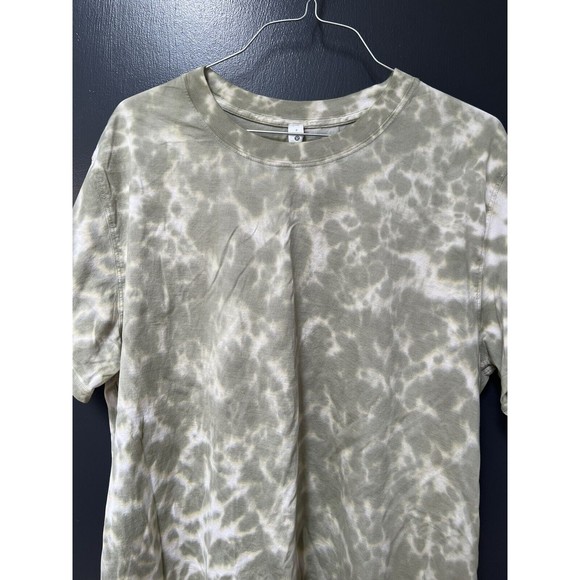 Mens Lululemon The Fundamental T *Wash Tye Dye Green T Shirt Size 8 - Picture 2 of 5